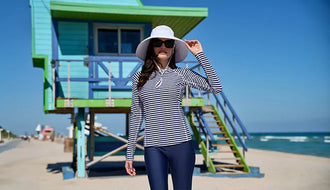 Women’s Swim Shirts & Rash Guards collection