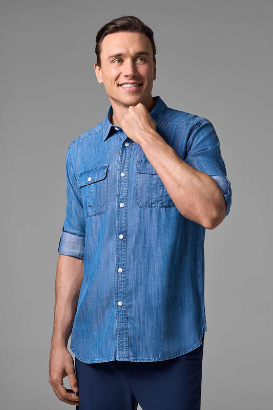 Color_Light Indigo Chambray