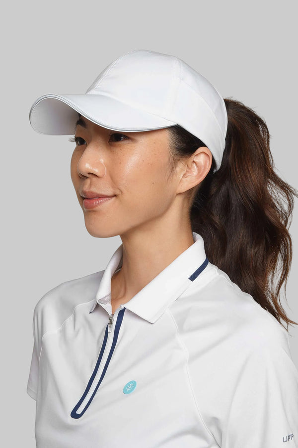 Racket Padel | Ponytail Cap | White